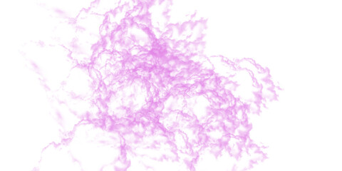 Abstract swirling pink smoke or cloud formation isolated on a clean transparent background, representing ethereal energy or mystical phenomena