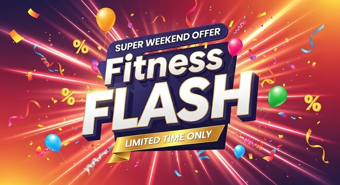 Don't miss our fitness flash sale this weekend only! Get ready to crush your goals with exclusive savings on your favorite gym memberships, training programs, and premium health supplements now