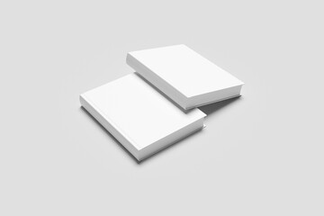 Blank Book Cover Mockup