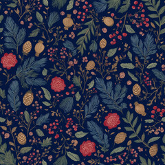 Christmas seamless pattern
