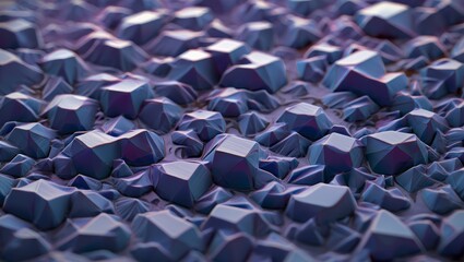 Fototapeta premium Abstract Rock Formations A Textured Landscape of Polygonal Shapes