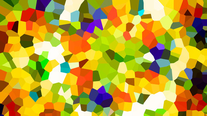 Abstract Digital Image Featuring