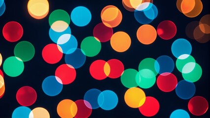 玉ボケ, 光, クリスマス, ボケ, 模様, 色, デコレーション, 休日, カラフル,...