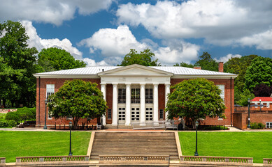 Garrett Hall at the University of Virginia in Charlottesville, Virginia, United States. This...