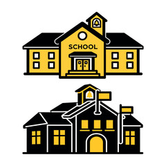 Fototapeta premium set of house icons