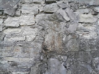 Background of very old stone wall texture photo