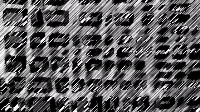 Vintage grunge background with handwritten script elements, distressed black-and-white textures, faded calligraphy, scratches, and ink smudges creating an old mixed-media look. Ideal for overlays, tit