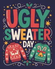From awkward reindeer prints to crazy colors, Ugly Sweater Day lets you shine in the weirdest way! Join the fun with contests, parties, and cozy vibes.