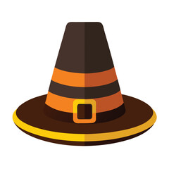 traffic cone on white background