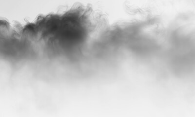 Serene Dark Cloud on Transparent Background Digital Design Element for Atmosphere and Depth Creation Graphic Resource and Moody Photo Enhancement