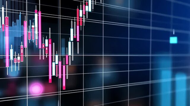 This showcase reveals market trends through dynamic candlestick charts and compelling data visuals in its analysis