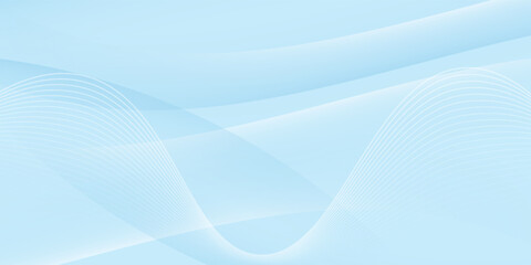 Simple vector blue backround with circles. vector illustration