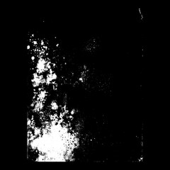 Rust Stain Alpha Channel, Transparent Oxidized Texture