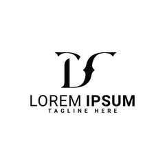 04.eps d. text vector logo design 