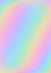 Abstract Pastel Rainbow Gradient Background