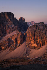 Dolomites teaching awe in a beautiful way