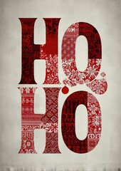 Beautiful illustration with Christmas text motif