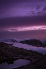 Belive your eyes it's not a dream in the Dolomites