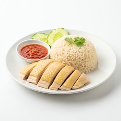 Hainanese chicken rice
