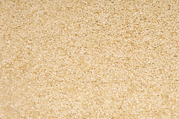 Sesame Seed Texture. Closeup of scattered sesame seeds