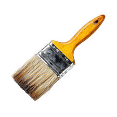  Painting brush paint brush tool brush work handyman glue [Transparent Background PNG].