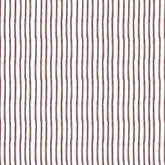 Vertical coffee lines. Abstract seamless watercolor pattern. Perfect for kitchen textiles and wallpaper, tablecloths and scarves