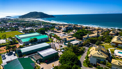 Costão Do Santinho Praia Florianópolis Paisagem Litoral Santa Catarina Brasil Mar Azul Natureza...