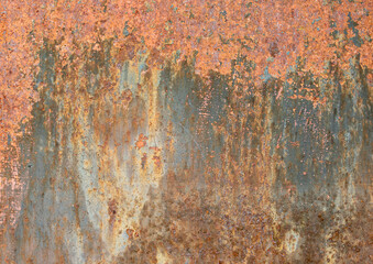old rusty metal texture background for design	
