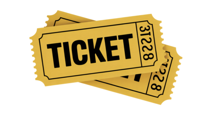 Exciting tickets for events, raffles, or promotions