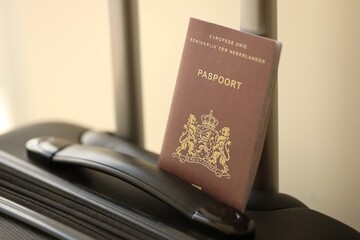 Netherlands Passport Touristic Baggage Luggage