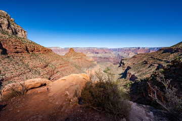 Arizona's Grand Canyon National Park Desert View, Bright Angel Trail, Rim Trail, and pictograph photos in the Fall of 2025 