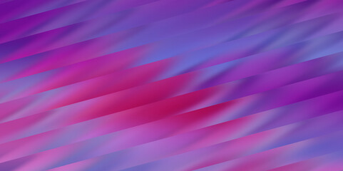 Obraz premium Abstract Diagonal Stripes Gradient Background In Pink Purple And Blue Hues Keywords: abstract, background, pink, purple, blue, gradient, stripes, diagonal