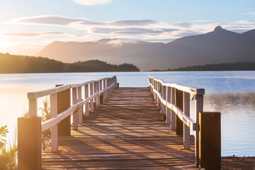 Pier on the lake