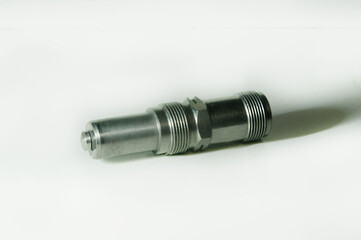 Spark plug of an aircraft jet engine.