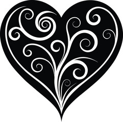 Abstract geometric pattern with intersecting lines and circles minimalist design isolated on transparent background