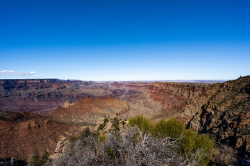 Arizona's Grand Canyon National Park Desert View, Bright Angel Trail, Rim Trail, and pictograph photos in the Fall of 2025 