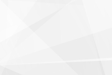 Minimal white and grey geometric background with polygons and gradients, vector EPS 10.