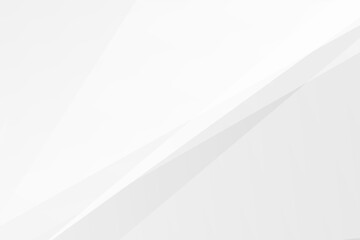 Obraz premium Minimal white and grey geometric background with polygons and gradients, vector EPS 10.