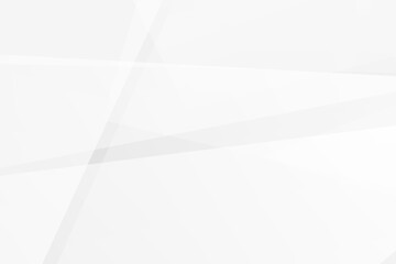 Minimal white and grey geometric background with polygons and gradients, vector EPS 10.