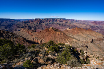 Arizona's Grand Canyon National Park Desert View, Bright Angel Trail, Rim Trail, and pictograph photos in the Fall of 2025 