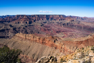 Arizona's Grand Canyon National Park Desert View, Bright Angel Trail, Rim Trail, and pictograph photos in the Fall of 2025 