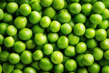 Background of ripe and green peas