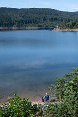 Wandern rund um den Schluchsee im Schwarzwald  Deutschland