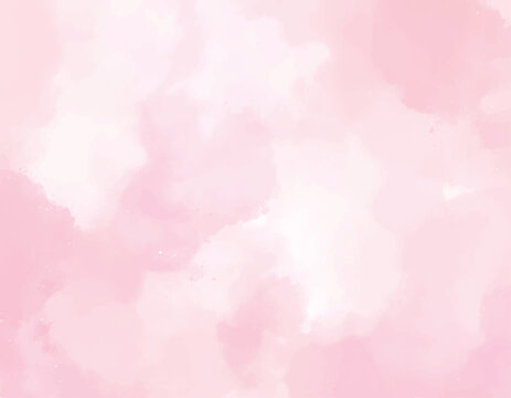 pink watercolor pastel background, delicate blush texture backdrop, abstract light pink painted wash, soft romantic aquarelle template