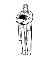 doctor and clipboard