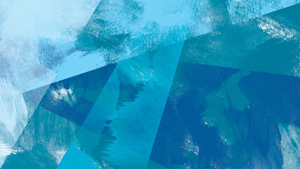 冬を感じるアナログ風抽象背景素材