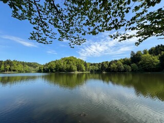 Artificial lake Trakoscan (Zagorje, Croatia) - Die See Trakoscan oder künstlicher Trakoscansee...