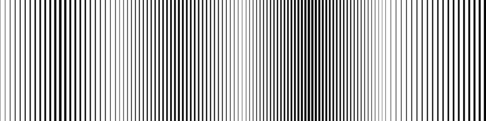 Obraz premium Gradient transition lattice vector background black. Parallel lines backdrop. Line halftone gradation texture for print, poster, cover 10 eps
