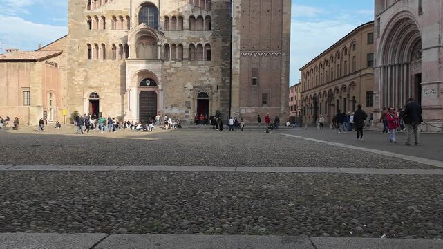 Parma Piazza Duomo, Emilia Romagna, Italy