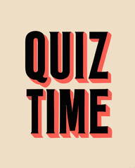 Vector Minimalist SVG Text Icon with Bold 3D Shadow Effect in Black and Red for Modern Digital Design